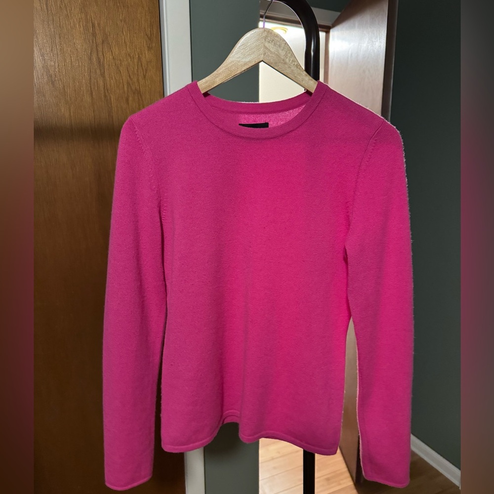 STUNNING Sutton studio pink cashmere sweater women's medium